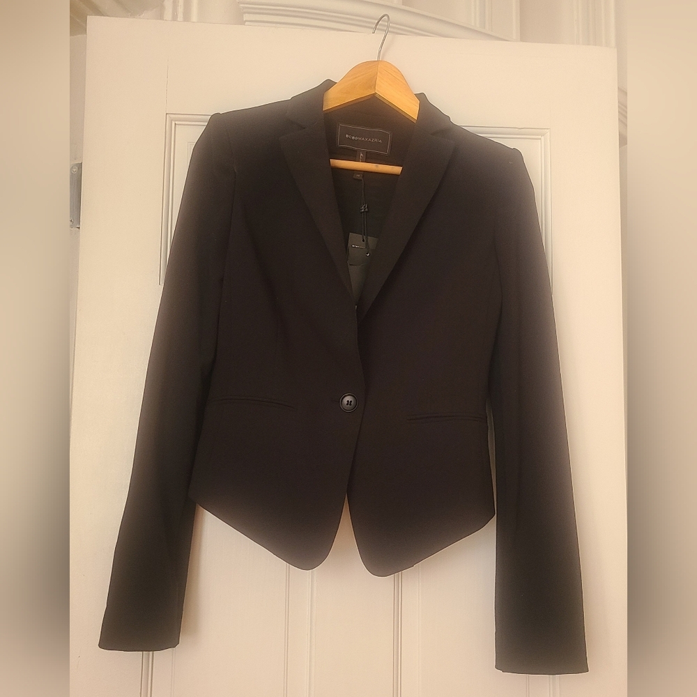 BCBG Women's Lazaro Black Jacket